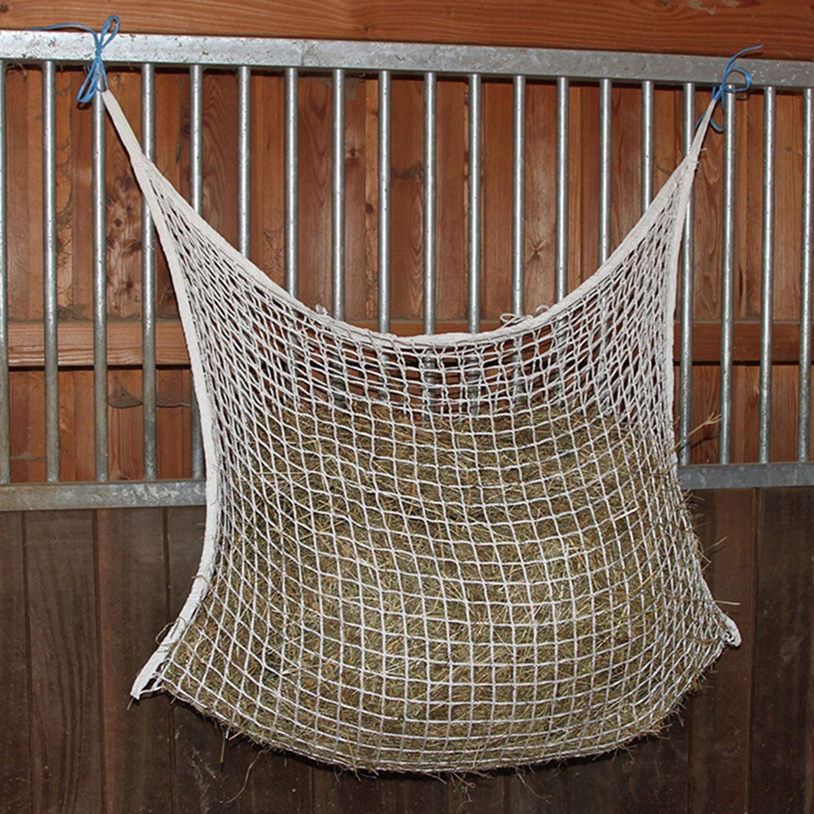 Hay Bag Horse Cattle Cow Feed Hay Net Horse Hanging Mesh Bag Equestrian Horse Feeder Bag Feeding Supplies 