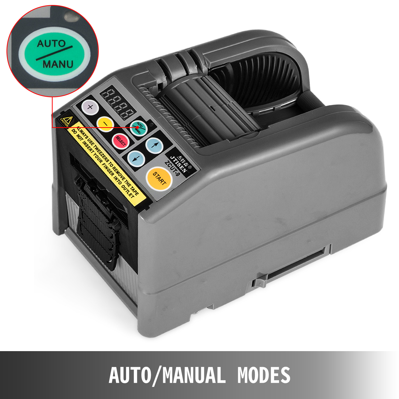 tape dispenser, automatic, adhesive cutter