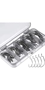 100Pcs Fishing Hooks
